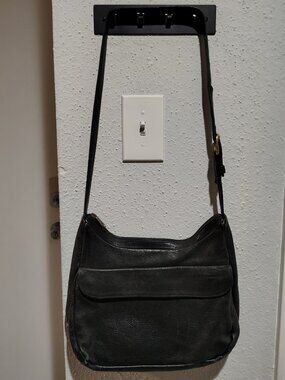 Vintage LIBAIRE Genuine Leather Black Shoulder Bag